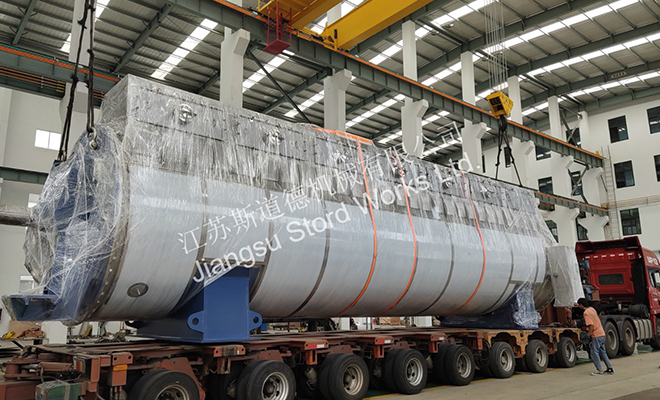 150T/D 500平方斯道德圓盤式干燥機發(fā)運德國